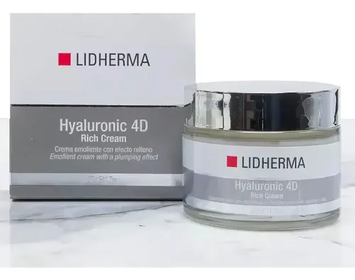 Lidherma Hyaluronic 4d Rich Cream Acido Hialuronico Arrugas Momento de aplicación Día/Noche Tipo de piel Todo tipo de piel