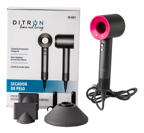 Secador De Pelo 1600w Ditron Inteligente De Secado Rapido