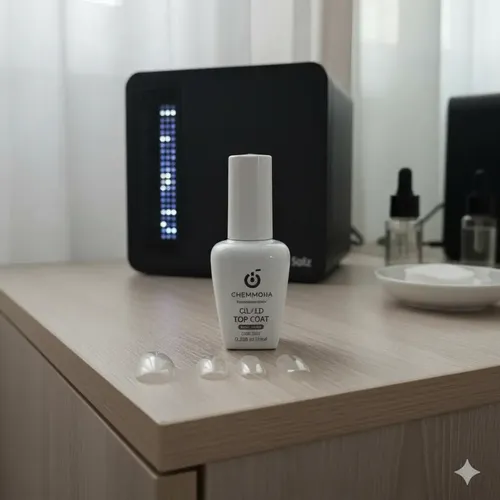 Top Coat Gel Uv Led Brillante Secado Rápido Finalizador Uñas