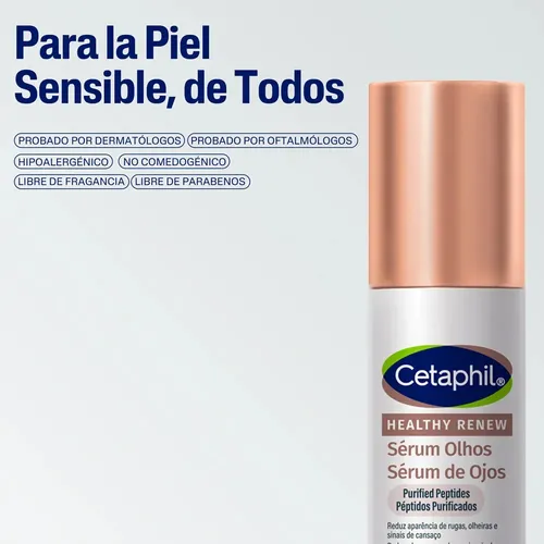 Serum Antiedad Contorno de Ojos Cetaphil Healthy Renew x 15 Gr