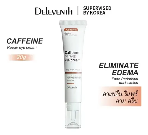 Contorno Ojos Cafeína Deleventh Crema Bolsas Ojeras 20g
