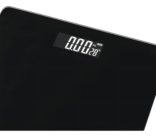 Balanza Digital San Up ScaleUp Negra 180kg Vidrio Antideslizante