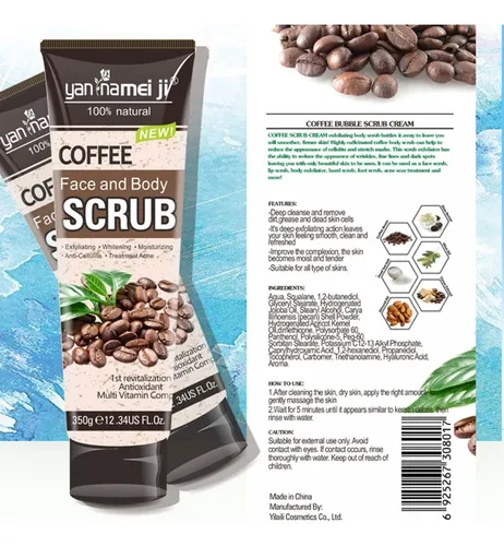 Exfoliante Corporal Yannameiji, Manteca De Karité, Loción Corpora