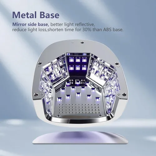 Lámpara Uv Led 96w Inalámbrica Para Uñas Xcvpl Batería