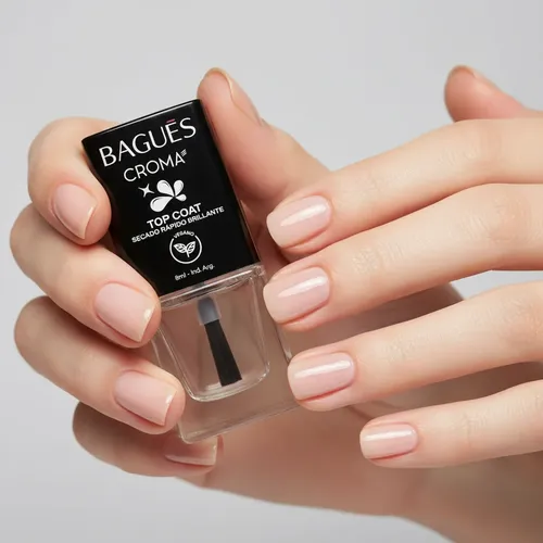 Top Coat Croma Acabado Brillante Bagués 8ml