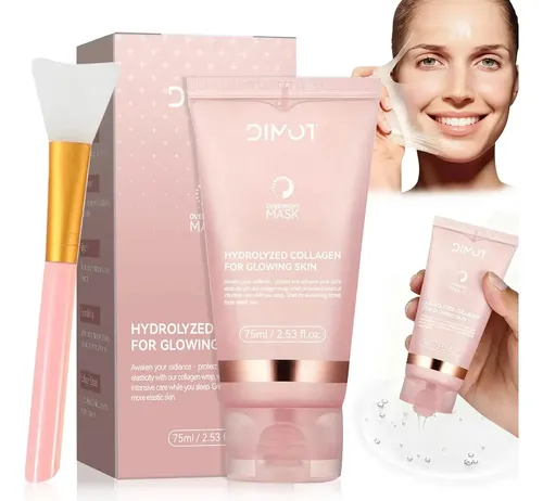 Mascarilla Facial De Colageno Wrapping Mask Nocturna 75ml Tipo de piel Todo tipo de piel