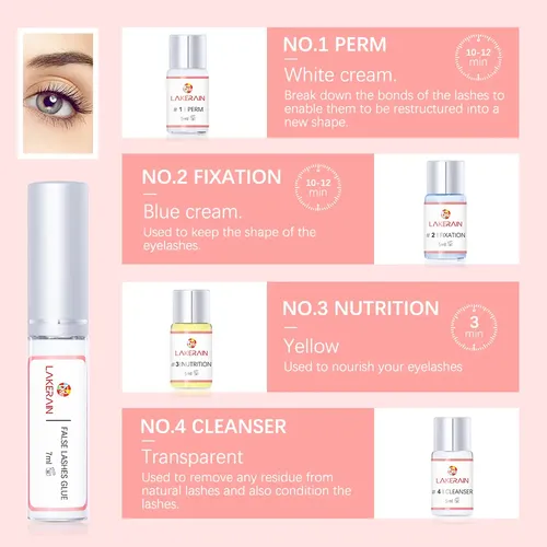 Kit De Pestañas Lash Lift Sx, De Larga Duración, Para Levant