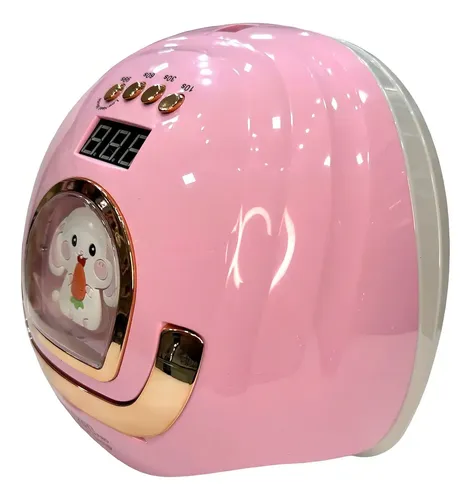 Cabina UVLED Para Uñas SUNUV Sun Y01 Pro Rosa 288W Con Temporizador