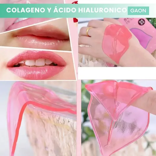 Parches Para Labios Hidratantes 6un Marca Gaon Skincare Mascarilla Nutritiva Reparadora