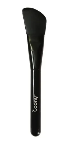 Pincel Espátula Silicona Coony Silicon Face Brush Color Negro