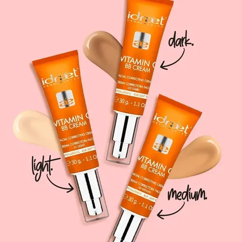 Base De Maquillaje En Crema Idraet Vitamina C Vitamin C Bb C