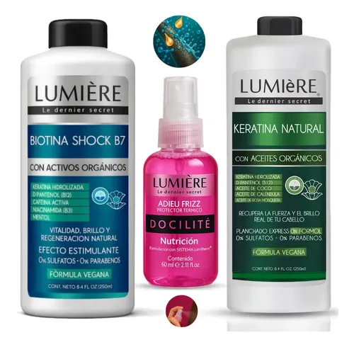 Kit Biotina +keratina Organica Sin Formol +anti Frizz