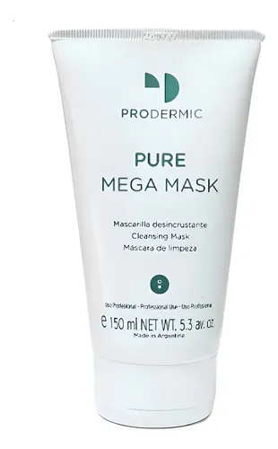 Mascarilla Facial Desincrustante Prodermic Mega Mask 200ml Piel Grasa