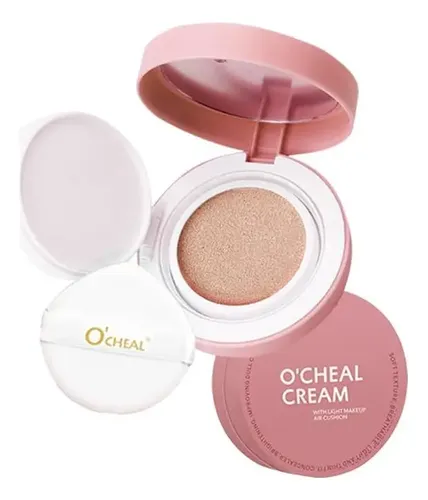 O’cheal Cc Cream Cushion Foundation Hidratante Ivory 68g