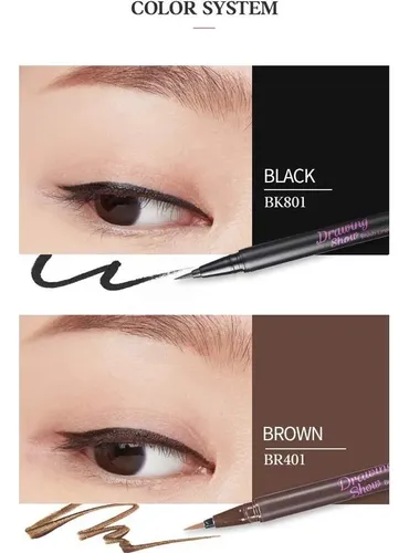 Delineador Líquido Con Brocha Etude Drawing Show Brown