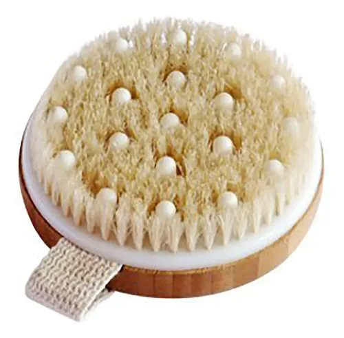 Cepillo Corporal Bambú Exfoliante Anticelulitis Spa