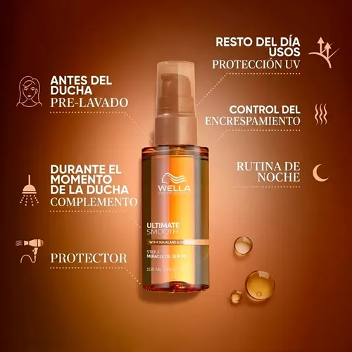 Sérum Wella Miracle Oil Ultimate Smooth 30ml