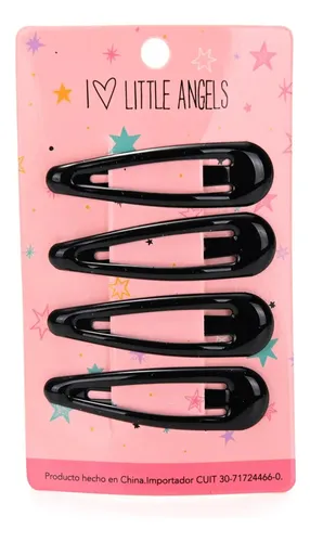 Hebillas Tik Tak X 4 Unidades. Precio X Carton De 4 Hebillas
