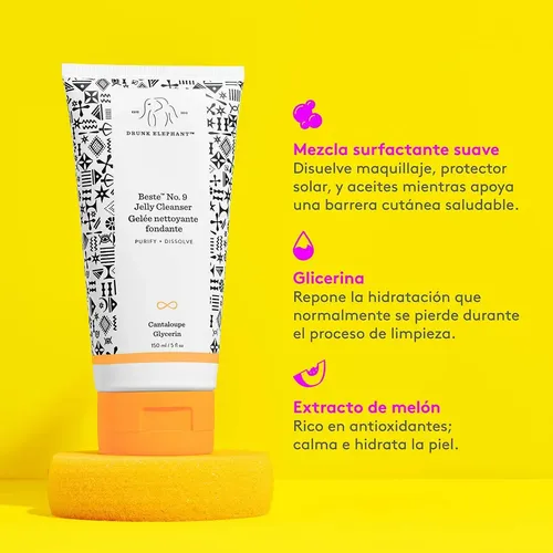 Limpiador Drunk Elephant Beste No. 9 Jelly Cleanser 150 Ml
