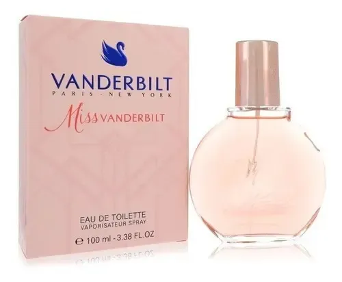 Perfume Miss Vanderbilt de Gloria Vanderbilt, Eau de Toilette Floral Amaderado para Mujer, 100 mL