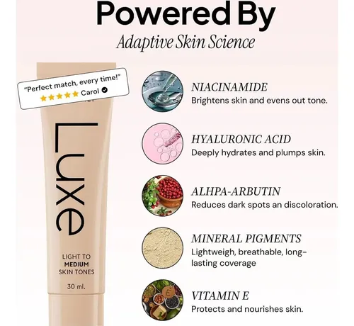 Base De Color Que Cambia Luxe – Tono Medio Medio