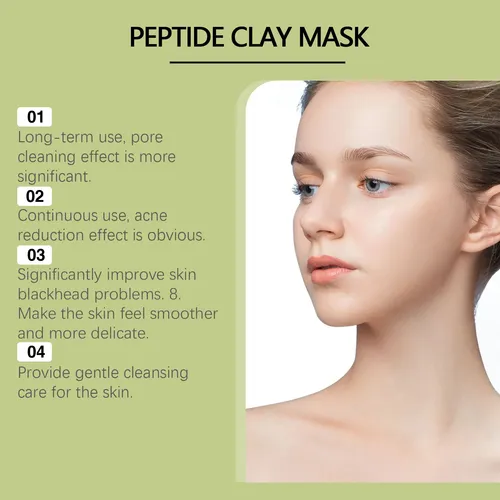 Mascarilla De Barro Limpiador De Poros Limpieza Suave 1ud