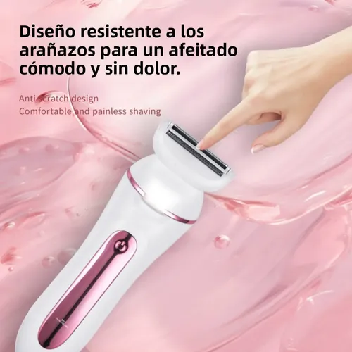 Afeitadora Eléctrica De Depilación Para Mujer Recortadora De