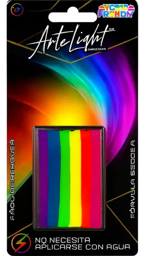 Maquillaje Fluo Neon Artistico Cremoso 6 Colores Barra Uv