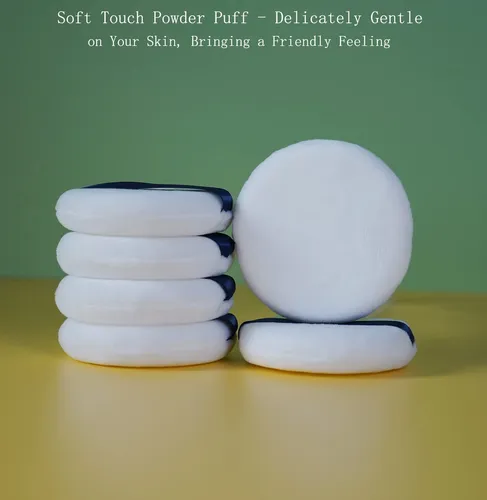 Borlas De Maquillaje Ultrasuaves Y Lavables De Terciopelo