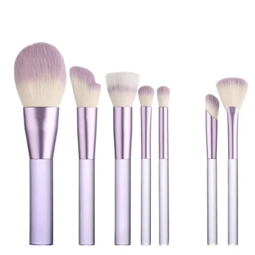 Qsj Set De 9 Pinceles De Maquillaje Pincel De Polvo Mzgj