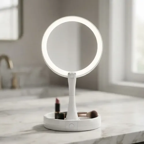 Espejo Con Luz Led De Forma Circular