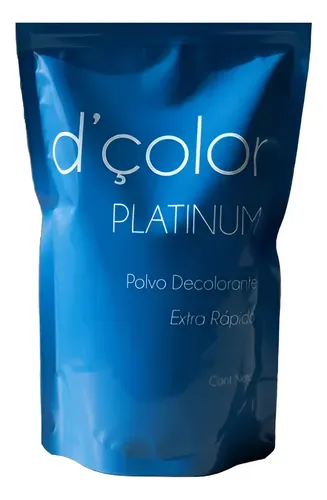 D Color Platinum Extra Rapido Polvo Decolorante X650