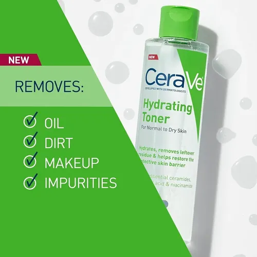 Cerave Tónico Facial Hidratant Sin Alcohol+ácido Hialurónico