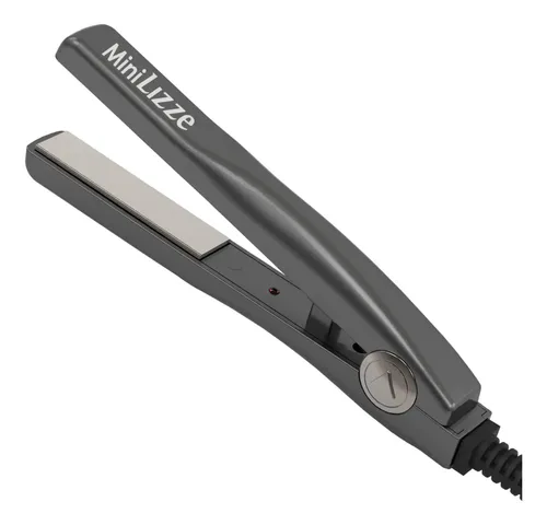 Lizze Mini Planchita Para Cabello Ideal Flequillera Portátil Plateado