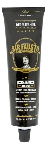 Sir Fausto Old Hair Gel Para Peinar Y Eliminar La Caspa 6c