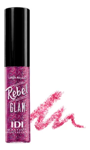 Idi Liiner Paillet Delineador Liquido Glitter Rebel Glam 8g