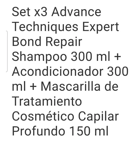 Avon Bond Repair Kit De Reparación Capilar