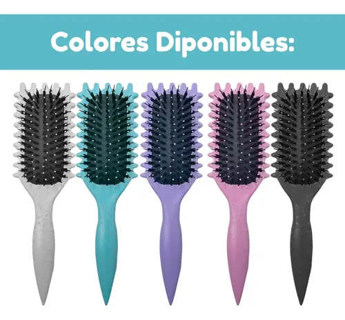 A Cuidado Del Cabello Cepillo Definición Rizos Brounce Curl