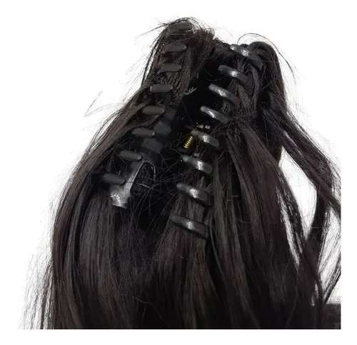 Extensión De Cabello De Cola Para Mujer Hebilla Plastico