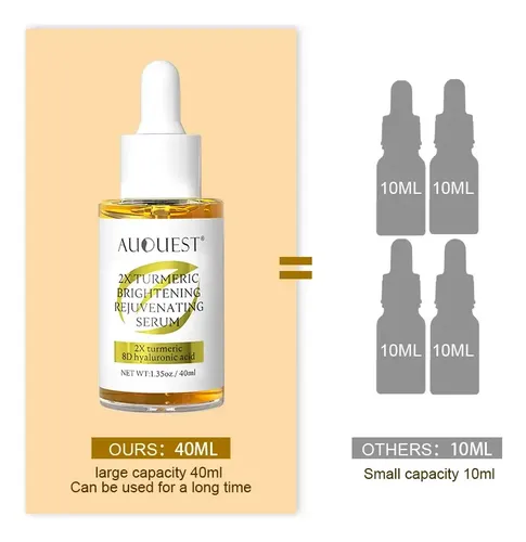 Sérum De Vitamina C Auquest Para Rostro Con Ácido Hialurónic