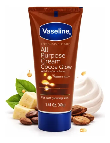 Vaseline Cocoa Glow Crema Hidratante Corporal 40g X2 Premium