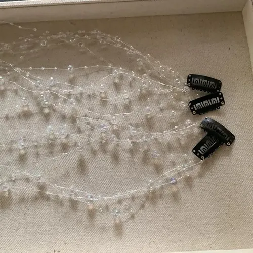 Pinza De Pelo Con Borlas Y Perlas De Sirena