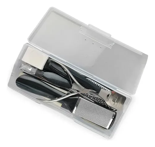 Kit uñas pies cuticulas x15 instrumentos podologia pedicuria