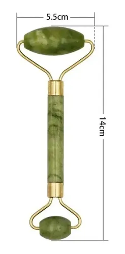 Masajeador Facial Corporal Rodillo Masajeador Piedra Jade