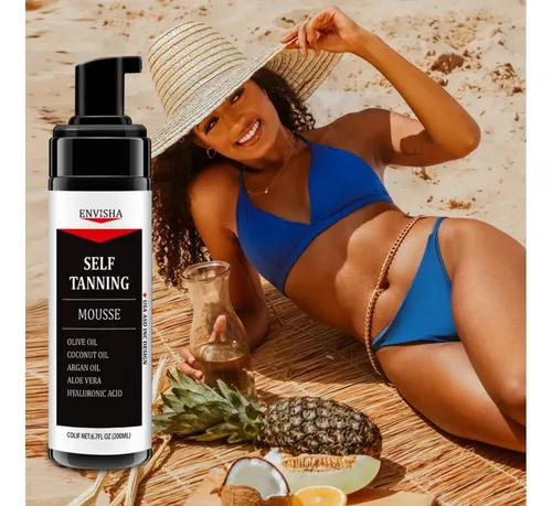 Mousse Autobronceadora De 200 Ml, Bronceador Sin Sol De Bron
