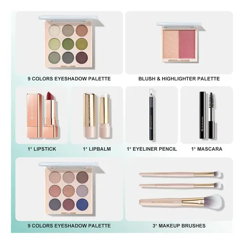 Color Nymph All In One Kit De Maquillaje, Set De Regalo D…
