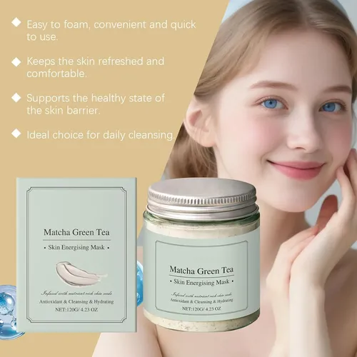 Mascarilla Facial De Arcilla De Árbol De Té, Limpia Suavemen