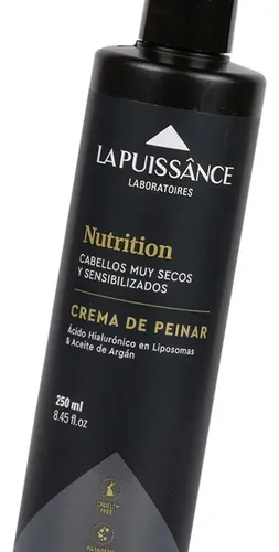 La Puissance Nutrition Argan Crema De Peinar Pelo X 250ml