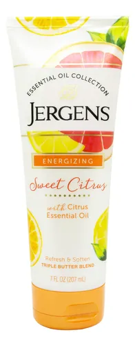 Jergens Energizing Crema Corporal Sweet Citrus Mango Coco