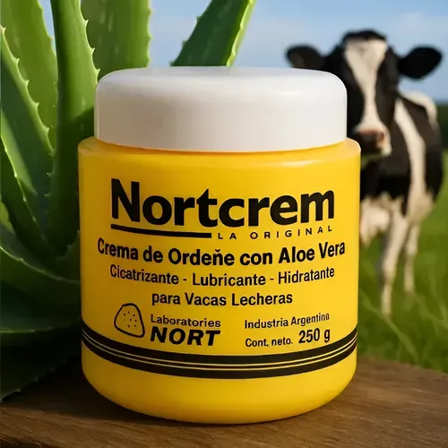Crema De Ordeñe Nort Con Aloe Vera Hidratante Mascota 250ml